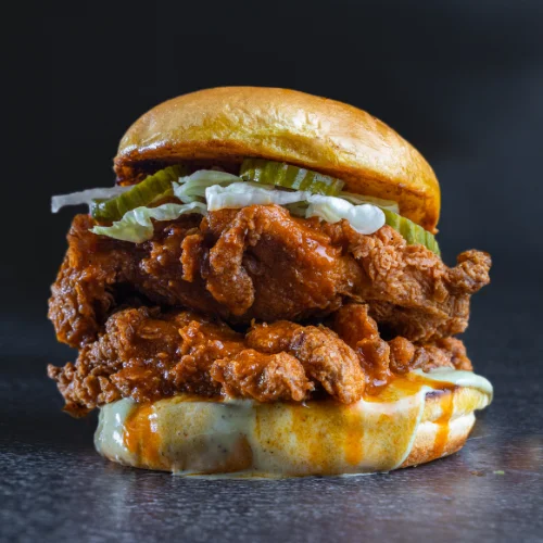 Spicy Chicken Strip Sandwich